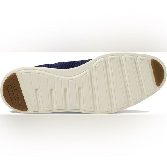 Cole Haan OG Grand Stitchlite Wing Ox 11M Navy Ivory Knit Oxford C27960 main image 7